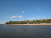 The city from the river