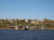 Industrial area outside the city