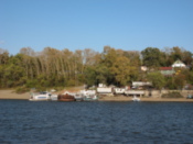 Boats by the riverside