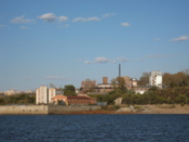 Industrial area outside the city
