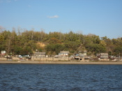 Industrial area outside the city