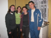 Friends from the hostel