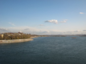 Crossing the Angara river