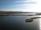 View from bridge to Tatishev Island