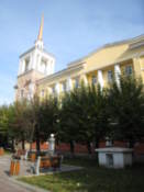 Buildings on Robspyera Street
