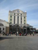 The railway station