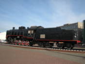 Old Trans-Siberian locomotive