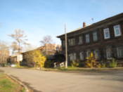 Wooden building