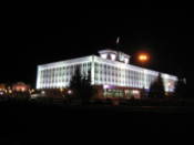 Lenin Square by night