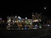 Lenin Square by night