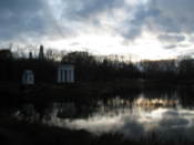 Park behind Accession church