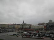 Looking over the city center