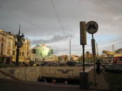 The end of Bauman Street