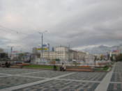 The square by the lake