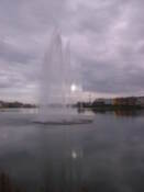 Lake Qaban fountain