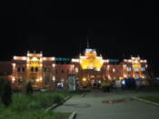 The train station