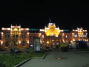 The train station