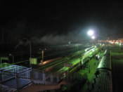 The train station