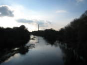 The Mukhavets River