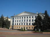 Building on Lenin Square