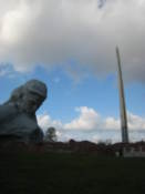 Valour monument and obilisk