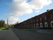 Restored fortress buildings