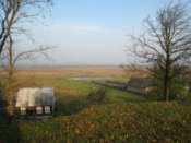 The countryside around the town