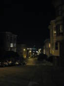 One of the many steep streets