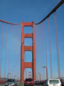 Driving over the bridge