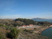Area surrounding the bridge