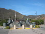 Monument by the bridge