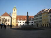 In the main square