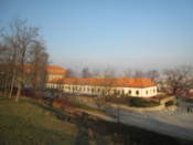 The castle grounds