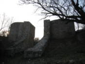 Part of castle ruins