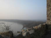 Morava flowing into the Danube