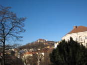 Castle seen from Denis Gardens/Studanka Park