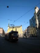 Tram on Freedom Square