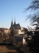 Cathedral seen from the castle grounds