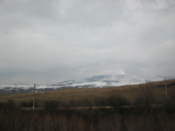 Mountain views on the road outside Sofia