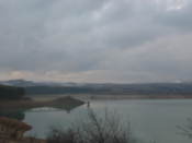 Mountain views from a road near Sofia