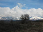 Mountain views approaching Rila