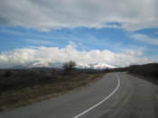 Mountain views approaching Rila