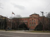 Building behind the Eternal Flame