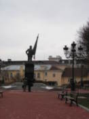 Statue in a park