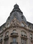 Nice decor on a city center building