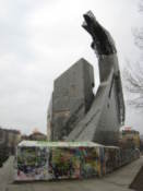 Decaying Soviet monument