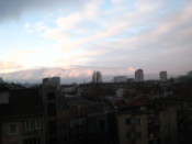 The Vitosha mountain early in the morning