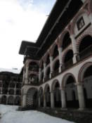 Accommodation area of the monastery