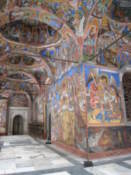 Frescoes on the chapel