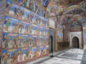 Frescoes on the chapel